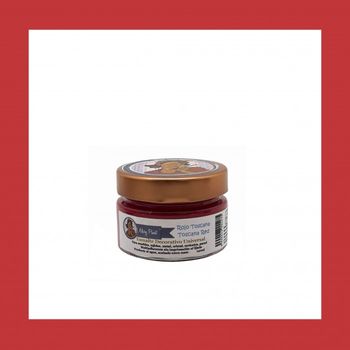 Pintura Muebles Al Agua Multisuperficie Acabado Mate Rojo Toscana 140ml Mary Paint