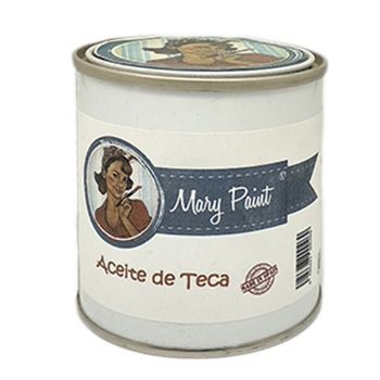 Aceite De Teka Incoloro Satinado 250 Ml Mary Paint