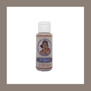 Pintura Manualidades Al Agua  Mate N011 Pardo  60 Ml. The Capricho Mary Paint