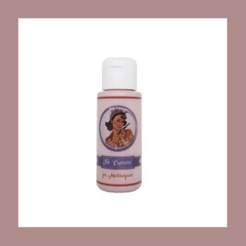 Pintura Manualidades Al Agua  Mate R004 Rosa Antiguo  60 Ml. The Capricho Mary Paint