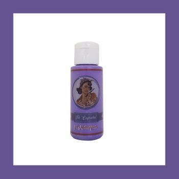 Pintura Manualidades Al Agua  Mate V007 Violeta  60 Ml. The Capricho Mary Paint