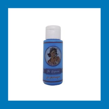 Pintura Manualidades  Al Agua  Mate A005 Cyan   60 Ml. The Capricho Mary Paint