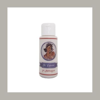 Pintura Manualidades Al Agua  Mate Z001 Gris Perla  60 Ml. The Capricho Mary Paint