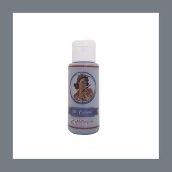 Pintura Manualidades Al Agua  Mate Z010 Plomo  60 Ml. The Capricho Mary Paint