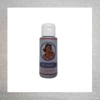 Pintura Manualidades Al Agua  Mate M003 Plata Antigua  60 Ml. The Capricho Mary Paint