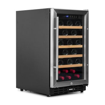 Vinoteca Capacidad 34 Botellas Mono Temperatura Vinobox 40 Inox