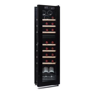 Vinoteca Cecotec Bolero GrandSommelier Duo 77000 Black