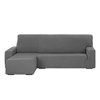 Funda Chaise Longue Modelo Túnez:color - Gris, Posición Chaise Longe - Brazo Izquierdo Corto