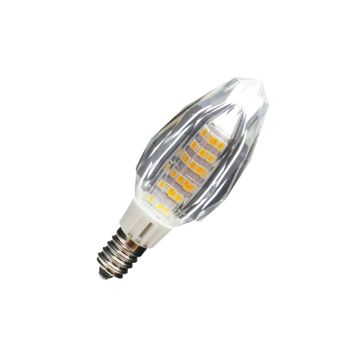 Bombilla Led E14 5w Diamante Blanco 3000k Cálido Blister