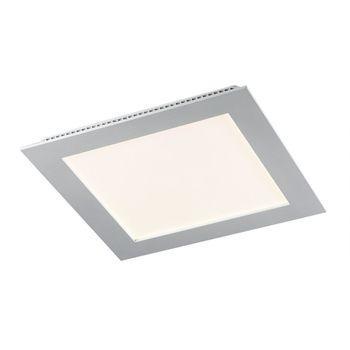 Downlight Led 18w Luz Tono Frío 6000k, Cuadrado De Empotrar. Color Blanco