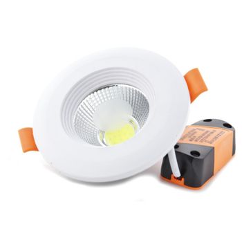 Downlight Led "oasis" Redondo Empotrar 24w 6000k Marco Blanco