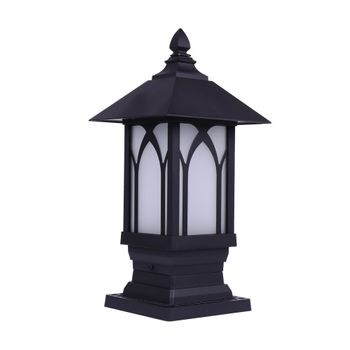 Farol Sobremuro De Pie Baita Para Exterior, Jardín, Patio. Para Bombilla E27 (max 60w) Traslucido