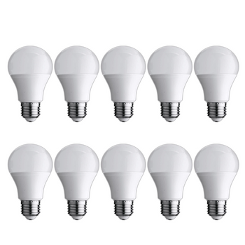 Pack de 10 Bombillas LED mini G45, Casquillo E27, 7W, Blanco Neutro 4200K