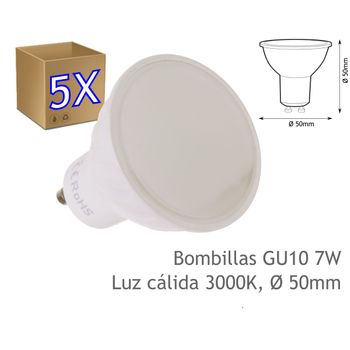 Lampara led vela 6w 3000k 560 lumenes- BombillasyTubos