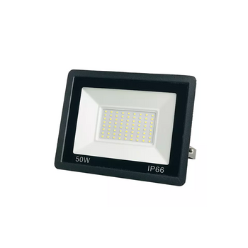 Proyector Led Slim Serie Apple 50w 6000k Ip66, Perfecto Para Iluminación Exterior E Interior