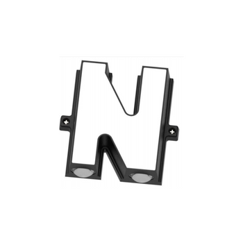 Letra N, Letra Aplique 220v Aluminio Para Rótulos 13*5.5cm
