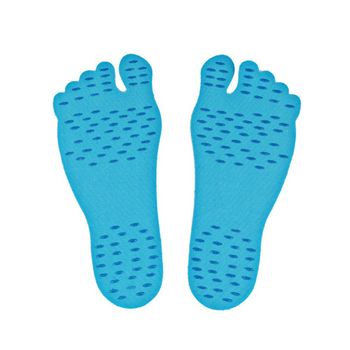 Pack De Plantillas Para La Planta De Los Pies Adfoot Antideslizantes Y Golpes | L - Azul