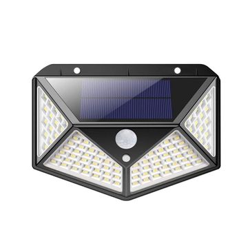 Lámpara Solar Led Con Sensor De Movimiento 72 Led-cob Regulable Con Mando A  Distancia Luz Solar Exterior Jardín Waterproof. con Ofertas en Carrefour