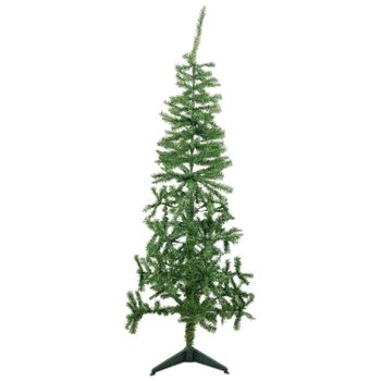 245006 Árbol De Navidad 180hcm Con 342 Ramas Plegables En Pvc Abeto Artificial