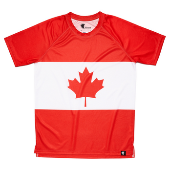 Camiseta Técnica De Running Hombre Maple Leaf Hoopoe Running Apparel