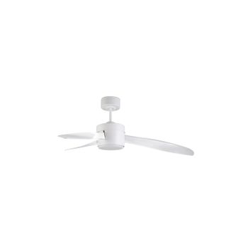 Lámpara Ventilador de Techo LEDS C4 Phuket Blanco 132cm