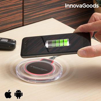 Cargador Inalámbrico Para Smartphones Qi Innovagoods