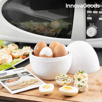 Cuecehuevos Para Microondas Con Recetario Boilegg Innovagoods