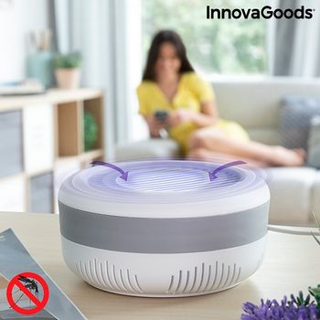 Lámpara Antimosquitos Por Succión Con Soporte De Pared Kl Lite Innovagoods Home Garden