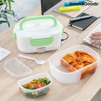 Set De 2 Organizadores De Frigorífico Friwer Innovagoods Extensibles  Blanco/verde