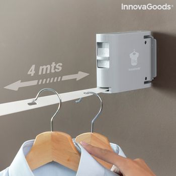 Tendedero Eléctrico Plegable con Flujo de Aire Natural Dryllon InnovaG –  InnovaGoods Store