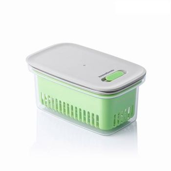 Set De 2 Organizadores De Frigorífico Friwer Innovagoods Extensibles  Blanco/verde con Ofertas en Carrefour