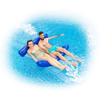 Hamaca De Agua Flotante Doble Para Piscina Twolok Innovagoods