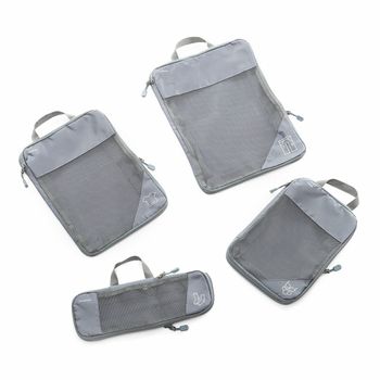 Bolsas Organizadoras De Compresión Para Maletas Innovagoods Poliéster 33,5 X 12,5 X 8 Cm, 33,5 X 12,5 X 8 Cm Gris