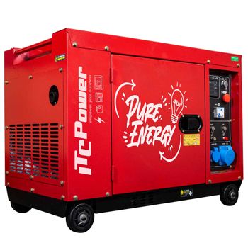 Itcpower Red Edition Generador Diésel 6300 W Itcpower 8000d