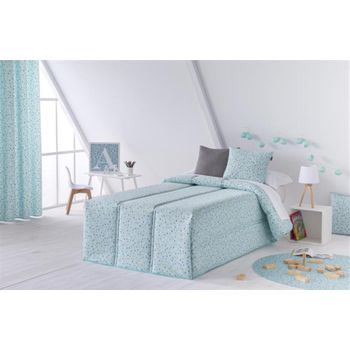 Juego de Sábanas BOHEME Brooke Verde (Cama 135 cm - 135x190/200 cm)