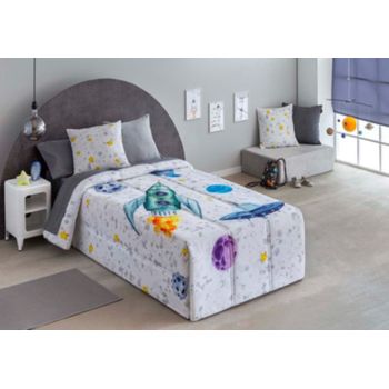 Edredón Conforter Infantil Cohete Para Cama De 105 Cm