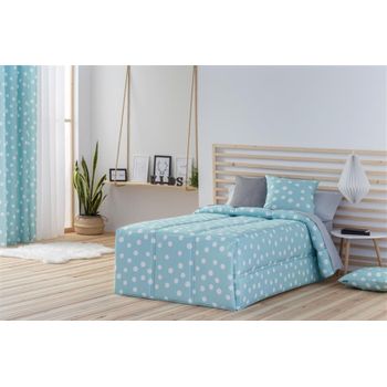 EDREDON NORDICO REVERSIBLE BICOLOR TOPO/L.198 PIEDRA CAMA 135