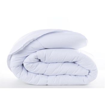 Vipalia - Edredon Relleno Nordico Cama 150 camas matrimoniales. Tacto  Pluma. Blanco Liso 300 gr Invierno. Microfibra Fibra Hueca. Suave Grueso  Comodo Transpirable Hipoalergénico. Cama 150 240x220 cm