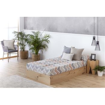 Edredon Conforter Jacquard Suances Rosa Para Cama De 150 Cm con Ofertas en  Carrefour