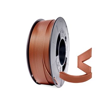 Filamento Pla Hd 1.75mm Bobina Impresora 3d 300g - Cobre