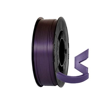 Filamento Pla Hd 1.75mm Bobina Impresora 3d 300g - Violeta Nácar