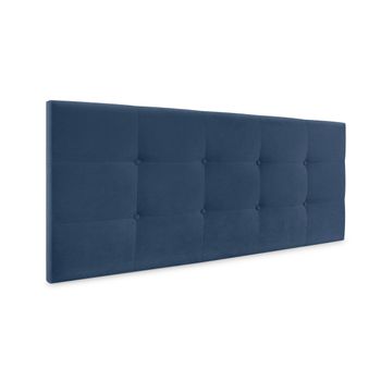 Cabecero De Tela Aqualine Capitoné 160x60cm Camas 150/160 - Azul