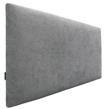 Cabecero De Tela Aqualine Liso 110x50cm Camas 105 - Gris