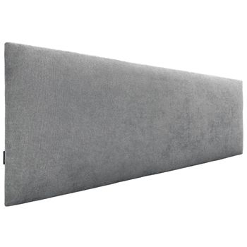 Cabecero De Tela Aqualine Liso 145x50cm Camas 135/140 - Gris