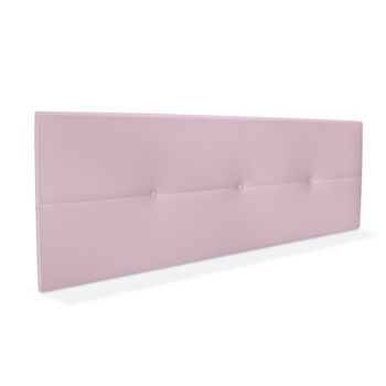 Cabecero De Polipiel Con Botones 160x50cm Camas 150/160 - Rosa