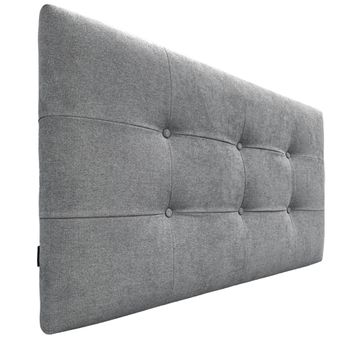 Cabecero De Tela Aqualine Capitoné 110x60cm Camas 105 - Gris