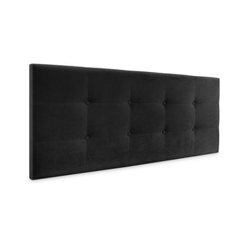 Cabecero De Tela Aqualine Capitoné 160x60cm Camas 150/160 - Negro