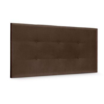 Cabecero De Tela Aqualine Capitoné 110x60cm Camas 105 - Marrón