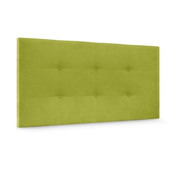 Cabecero De Tela Aqualine Capitoné 110x60cm Camas 105 - Pistacho