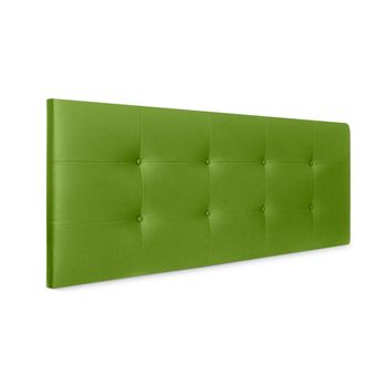 Cabecero De Polipiel Capitoné 145x60cm Camas 135/140 - Verde